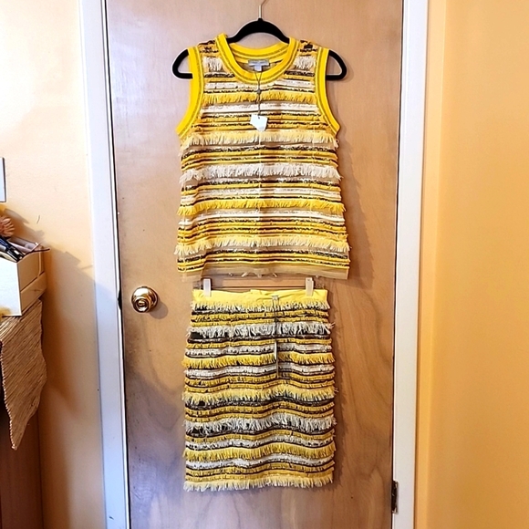 50% original price.Skirt ,tank top set Hillary Bradley. Top size S,skirt size 4